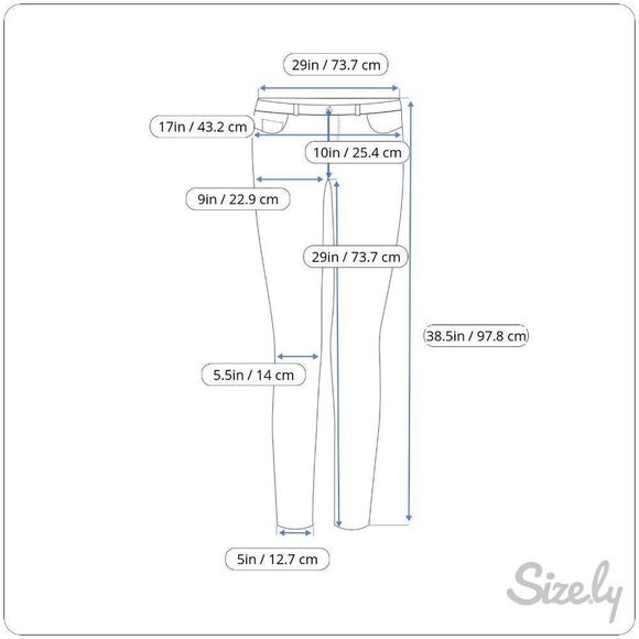 Women's Distressed Skinny Jeans With Side Stripes Size 28 Stretch Denim 29x29 - Picture 2 of 8